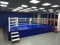 Ринг боксерский на раме 6м х 6м (боевая зона 5м х 5м) цена выгодная