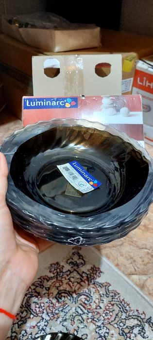 Набор тарелок Люминарк 19 предметов + чайный сервиз в подарок!