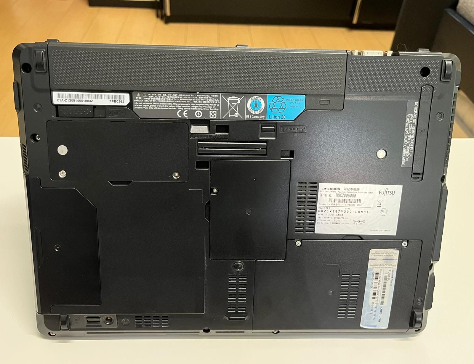 Laptop Fujitsu i5 Lifebook