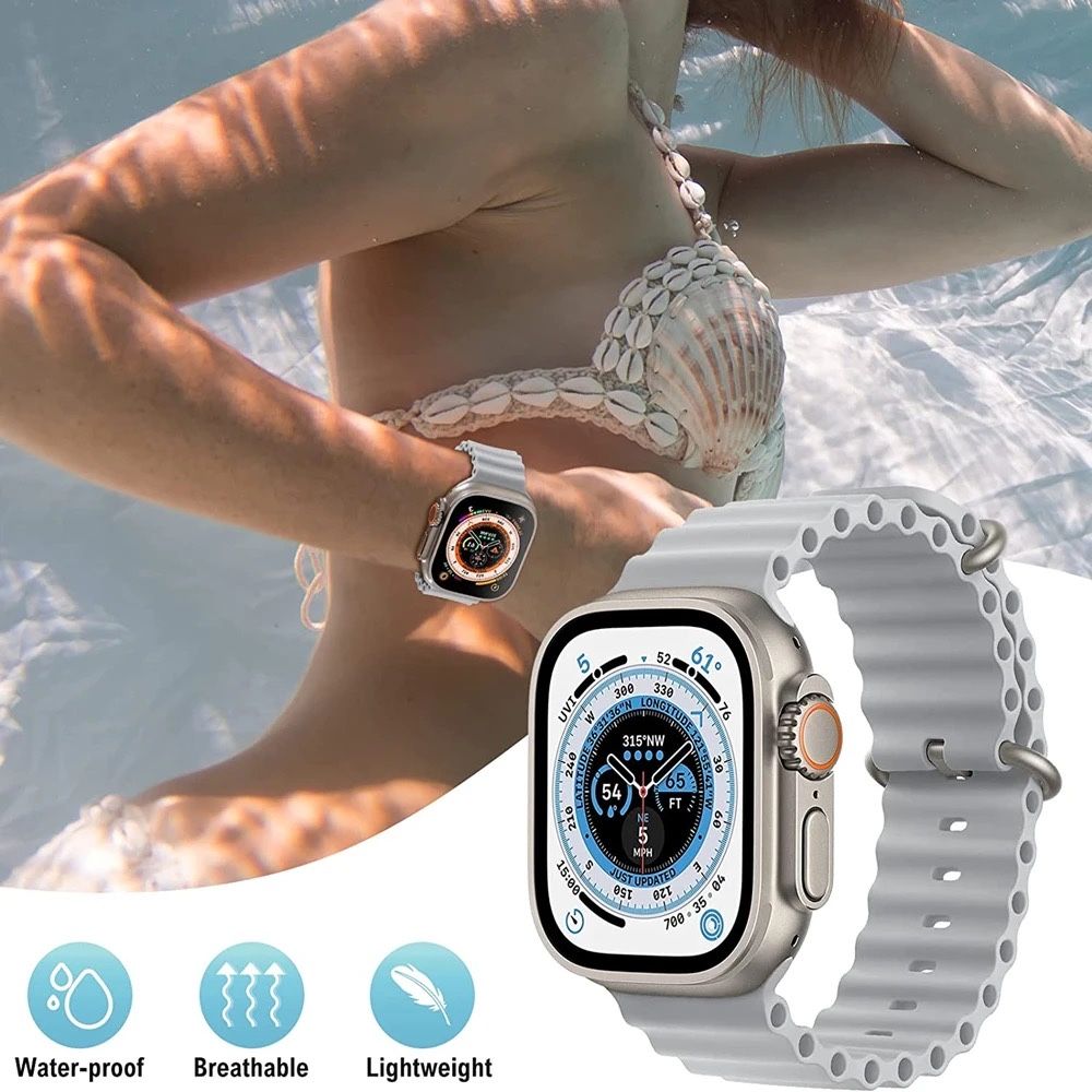 Гумена каишка с дупки за Apple Watch ULTRA/11/10/9/8/7/6/5