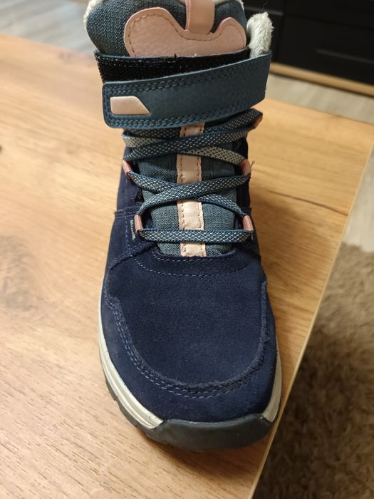 Ghete fetițe piele îmblănite