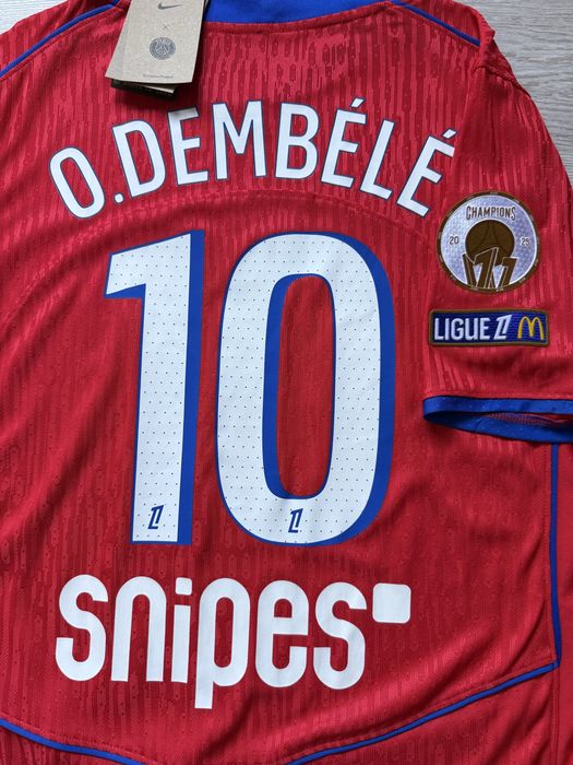 Tricou Fotbal Paris Saint Germain 25/26–Ousmane Dembele #10