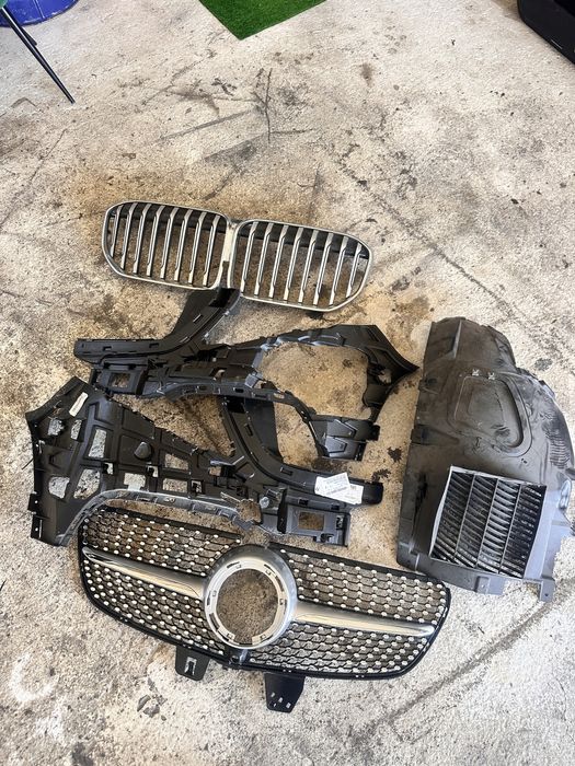 Grila G11G12 LCI Grila Vito facelift ,suporti bara w447 carenaj f10 M5