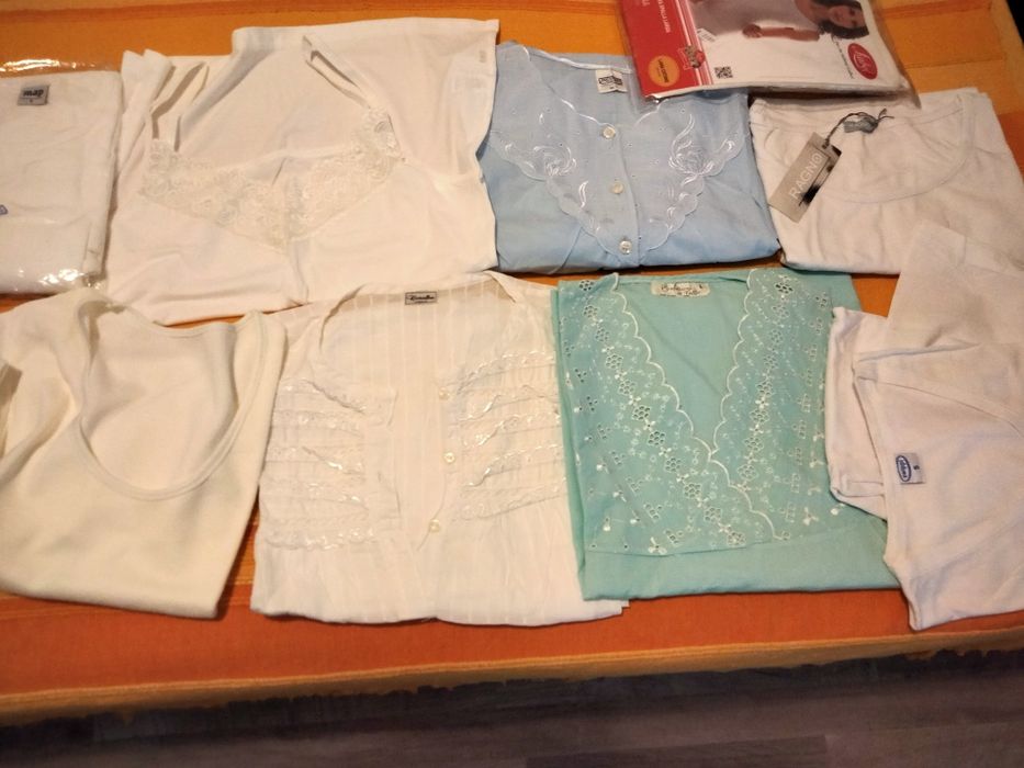 Accesorii, cămăși de noapte ( bumbac)tricouri și maieuri femei nou
