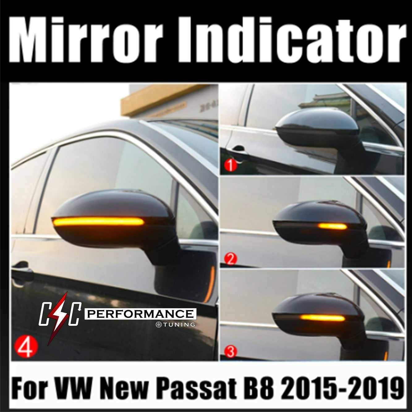 Semnalizari dinamice LED VW Passat B8 2015-2020 Arteon