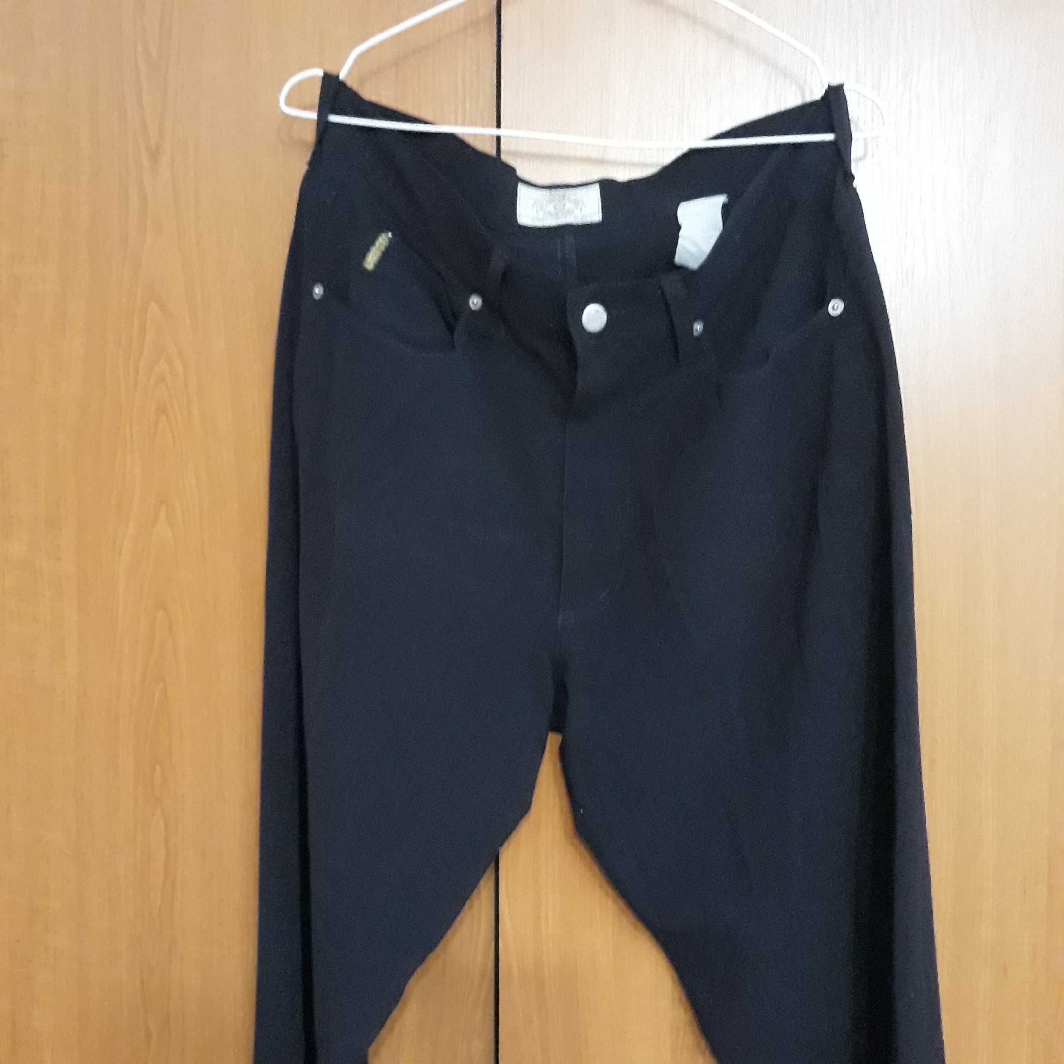 Armani Jeans M/L pantaloni negri bărbați