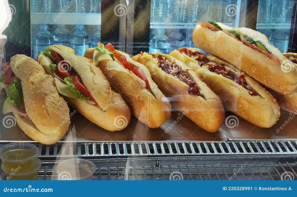 Готовый еды, дайын ас, тамақ, Сендвич, Бургер