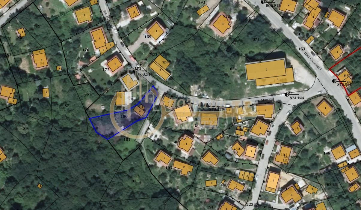 Продава се Парцел в с. Мърчаево, Област София-град - 777 кв.м за 60 €/кв.м - Снимка #2