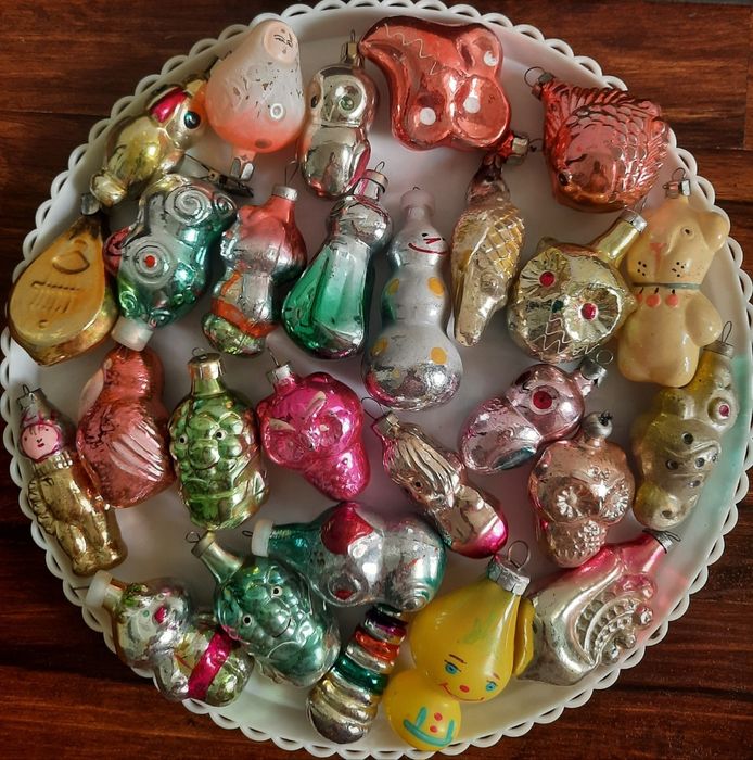 Елочные игрушки Ссср