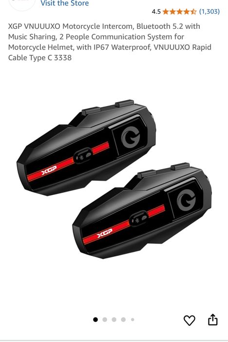 Sistem comunicare moto. Pachet dublu, sigilat, OCAZIE, Extra Full