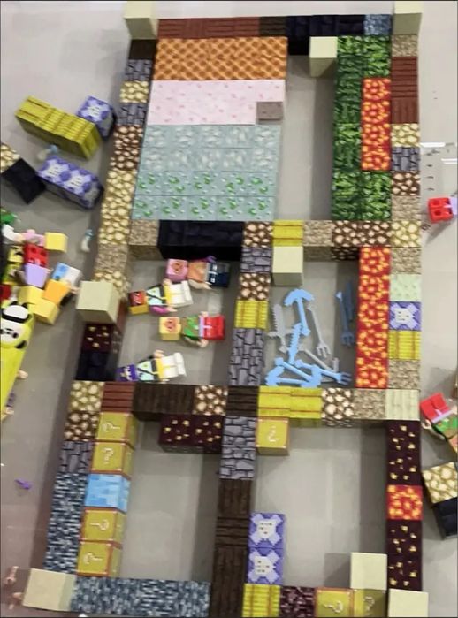Уникальный магнитный  конструктор Minecraft 6.0