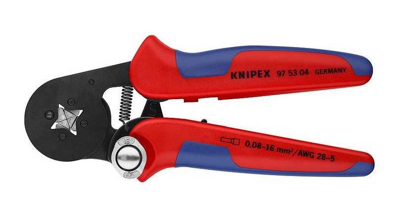 Клещи KNIPEX автоматични за кримпване на кабелни накрайници