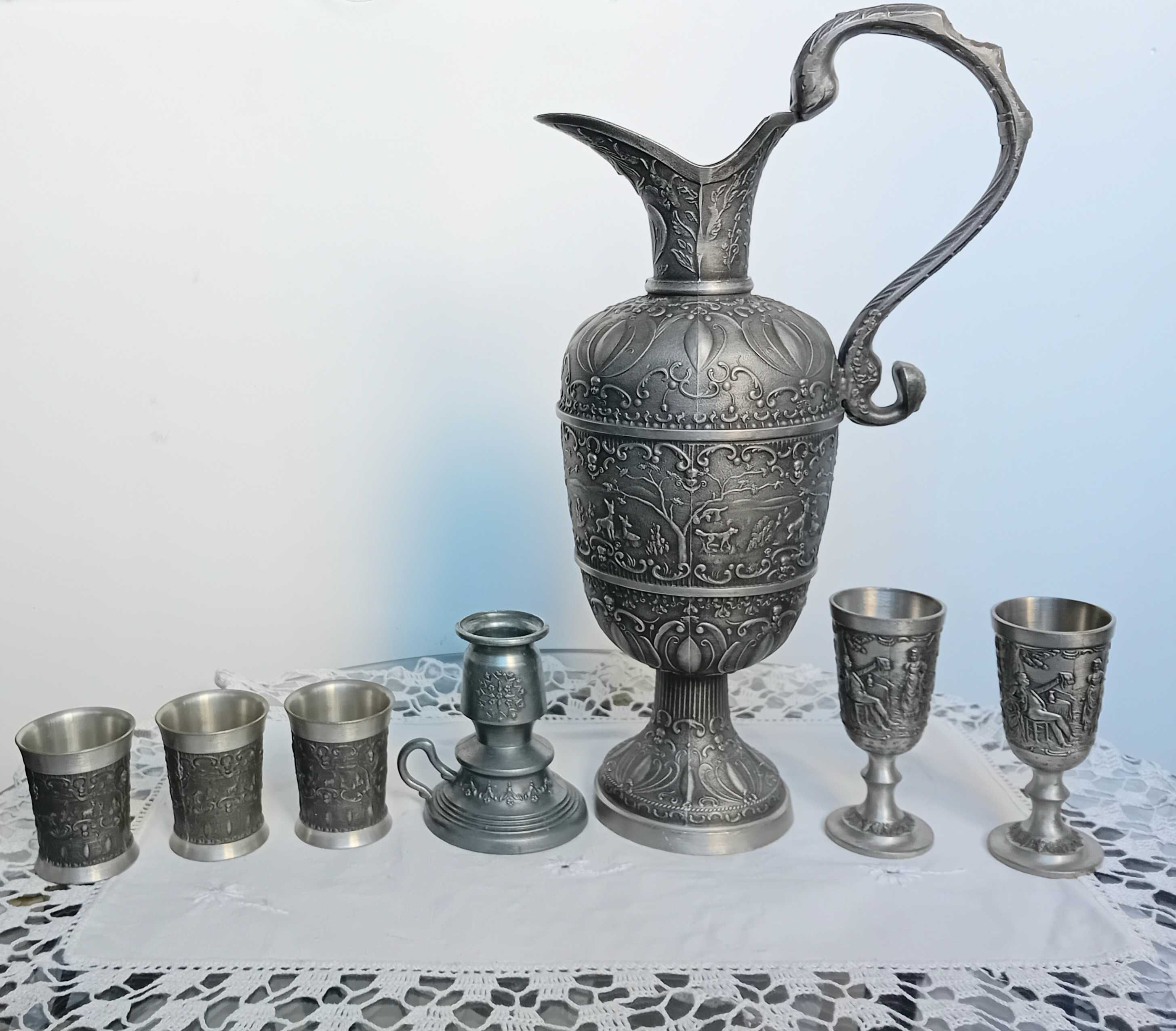 Винтидж калаен сервиз