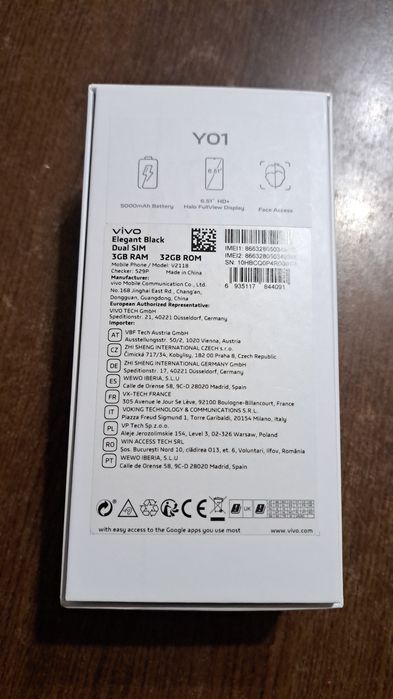 Vând telefon Vivo Y01