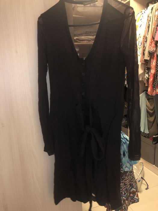 Rochie Sandwich, material lana si vascoza, mar. M, noua fara eticheta