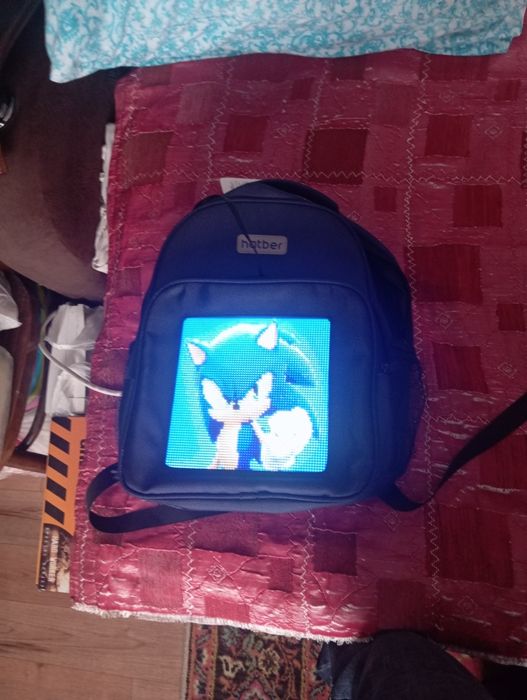 Рюкзак школьный, портфель для школьника. LED рюкзак.
