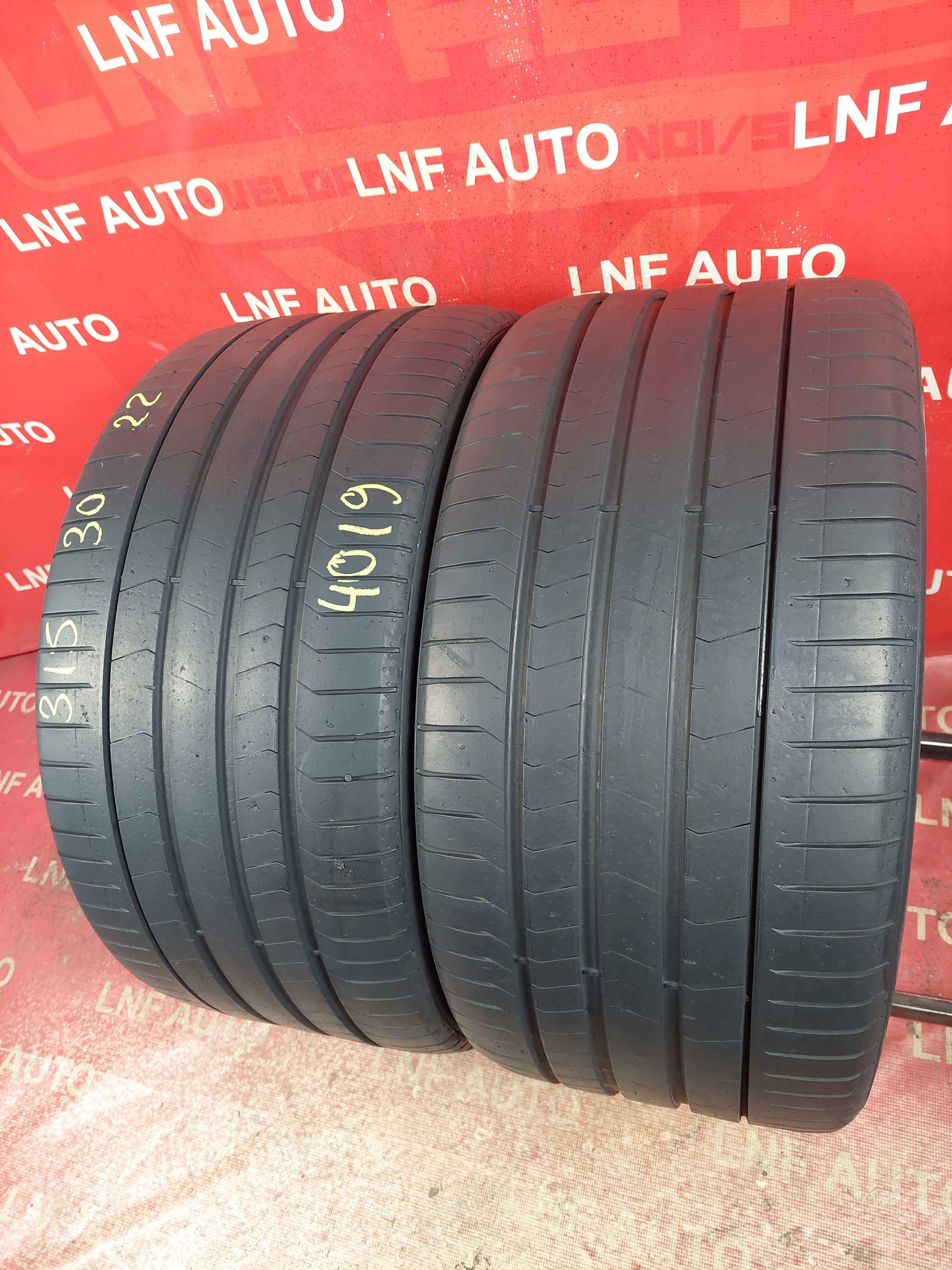 Anvelope de VARA - 315/30/22 - PIRELLI - 6.37 MM - DOT 2019 !