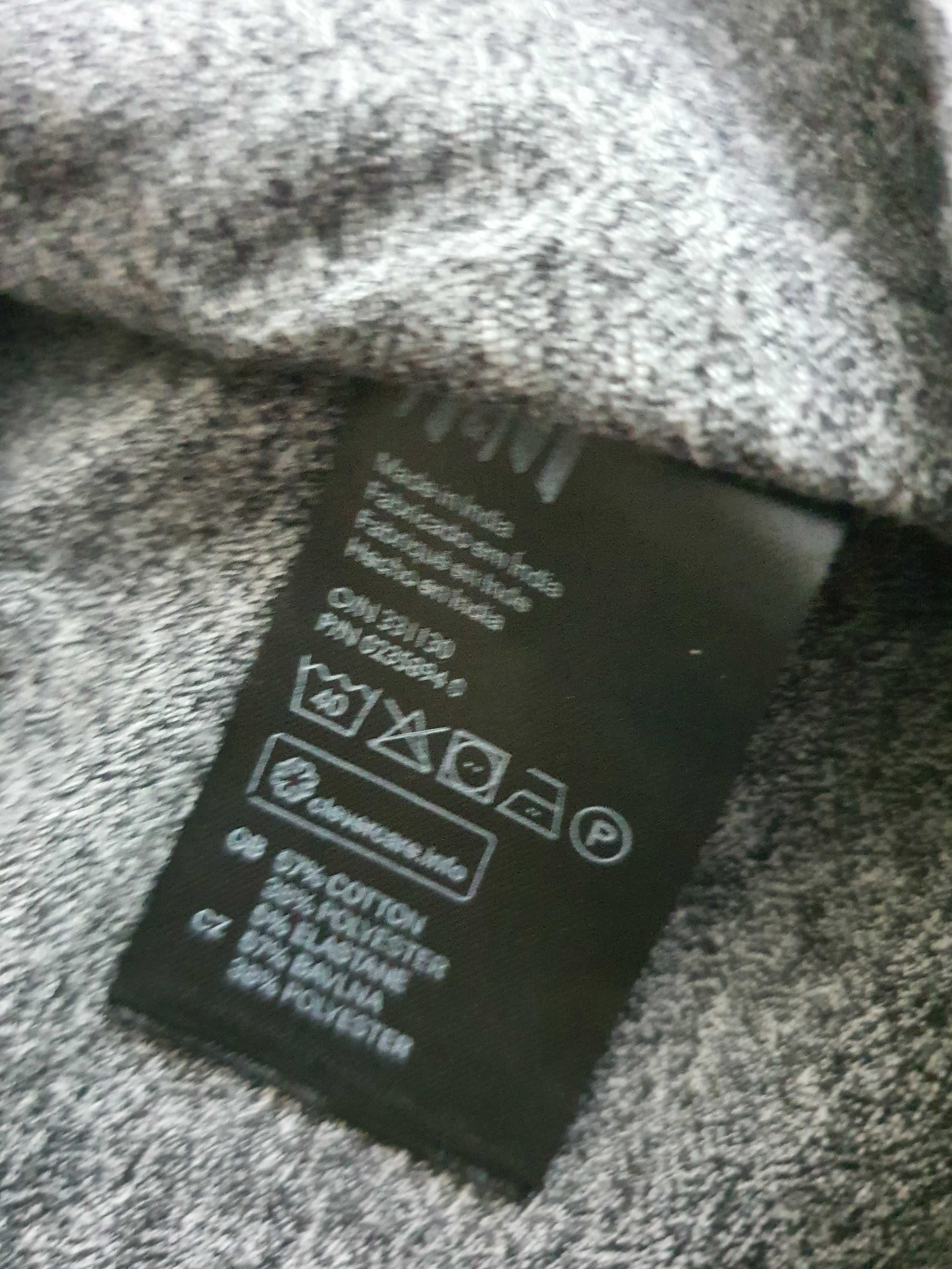 H&M DIVIDED Кроп Топ Блуза - Сива, L