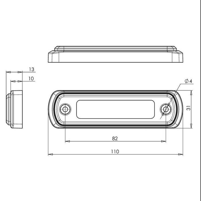 Lampa gabarit, Polonia, lumini de clarificare
