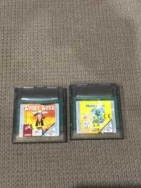 Joc Nintendo Gameboy Color Monsters Inc. si Lucky Luke