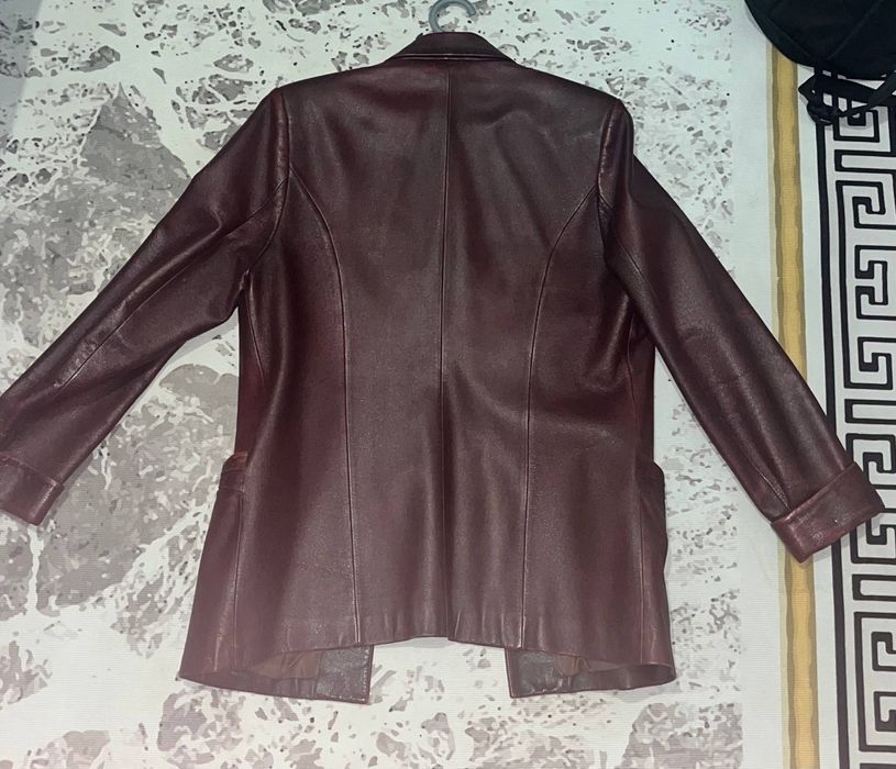 пиджак натуральная кожа,