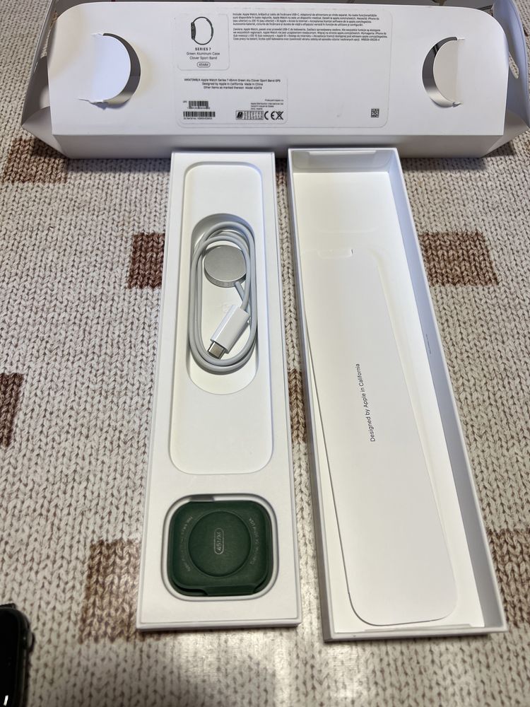 Apple watch seria 7 Green 45 mm