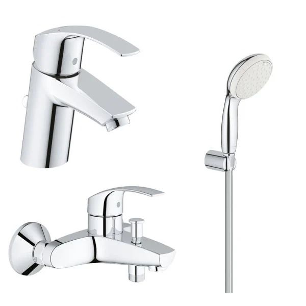 Pachet baterii baie 3 in 1 Grohe Eurosmart