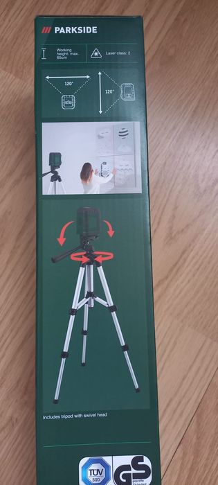 Nivela laser și linii in cruce, sigilate