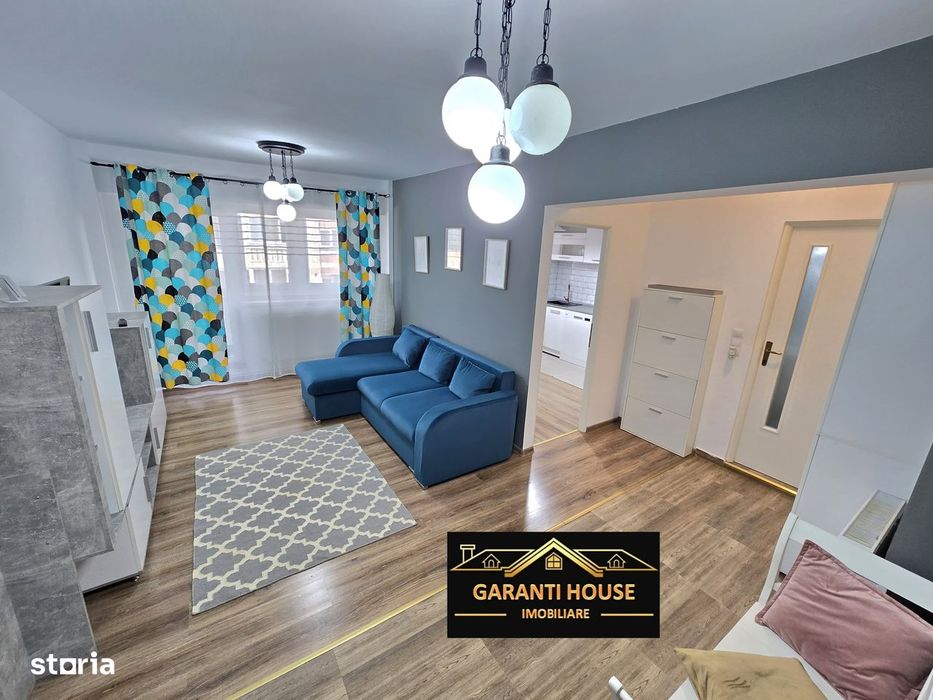 Zona Hotel Mara, apartament cu 2 camere, mobilat si utilat, 350€/Luna