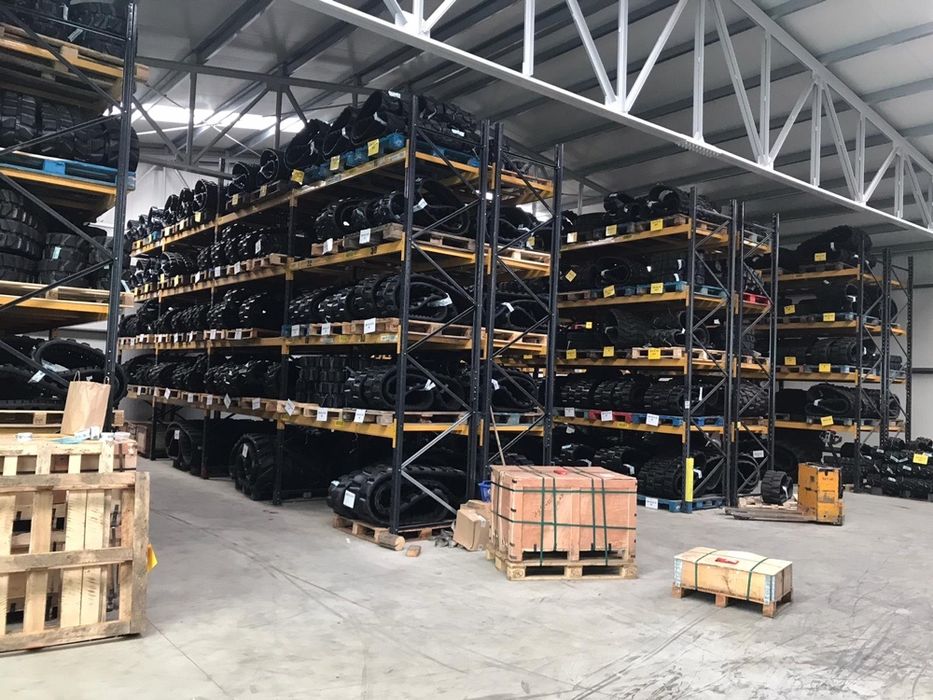 Senile de cauciuc miniexcavator