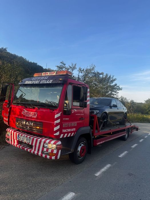 Tractari auto Deva -A1  Transport utilaje non stop