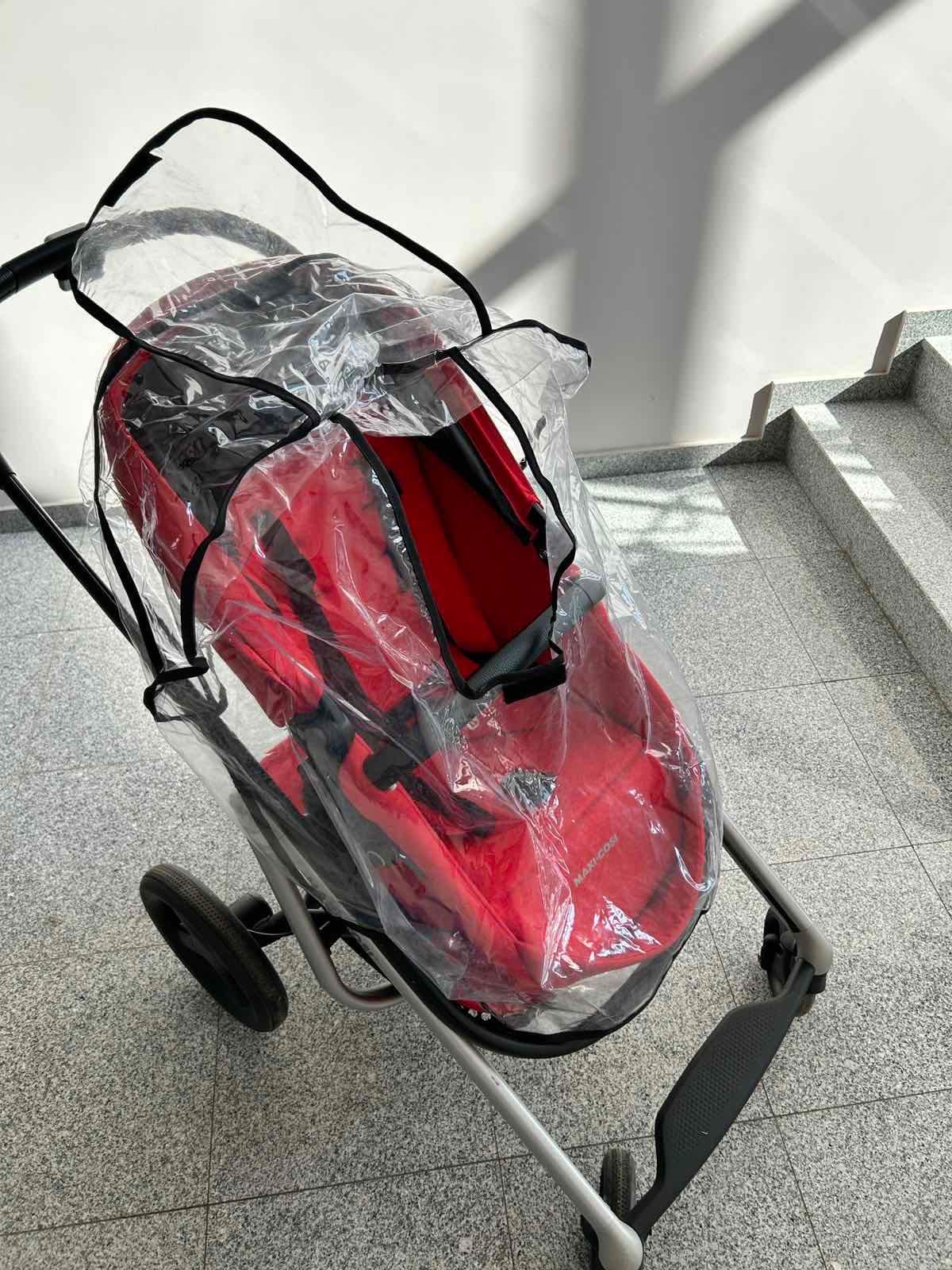 Бебешка количка Maxi-Cosi - Lila, Nomad Red