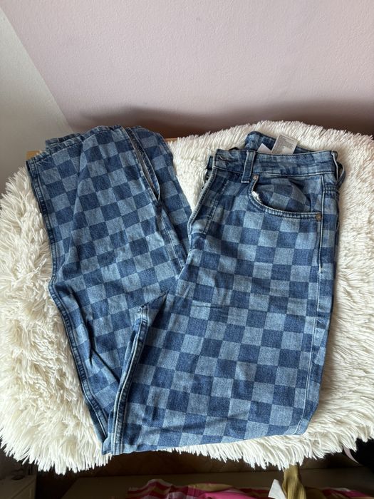 Сини Дънки на каре, H&M