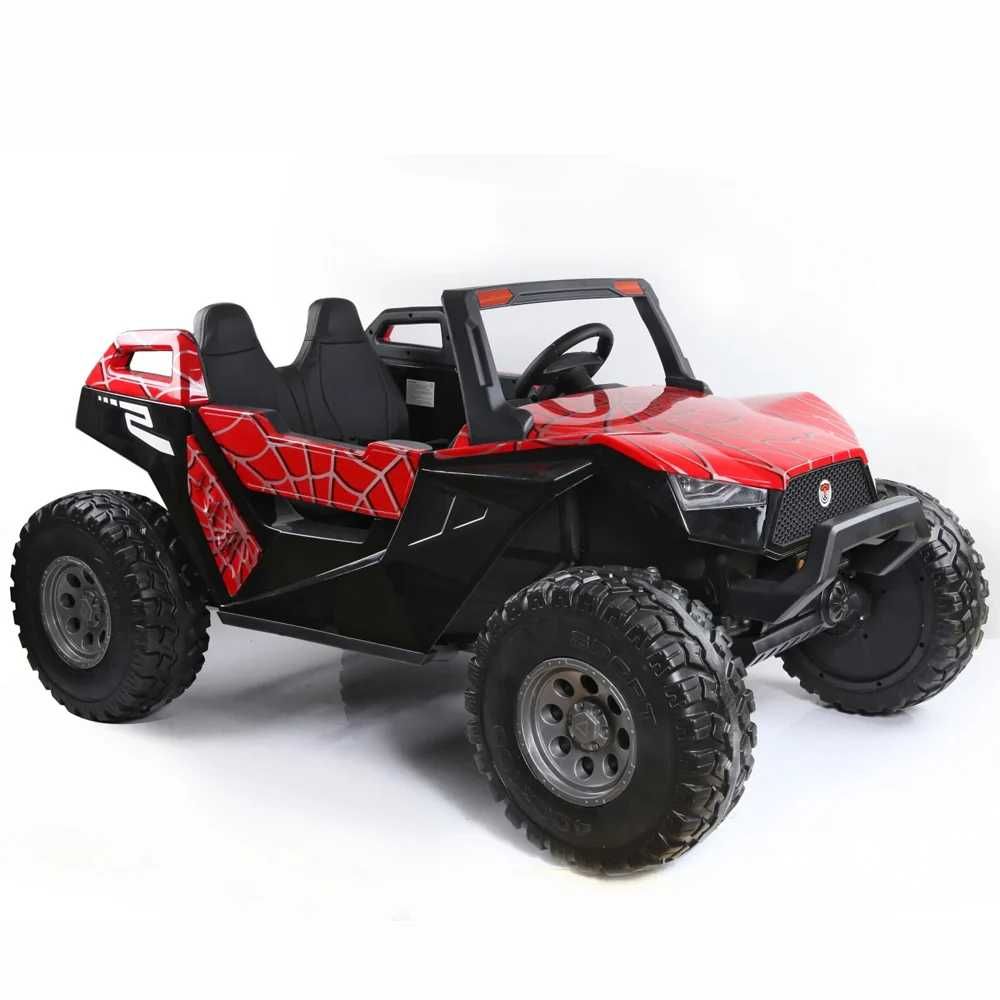 UTV electric pentru 4 copii, Buggy XXL , 500W 24V 14Ah, Spider print