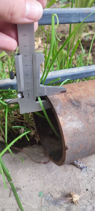 Толстостенная труба 100(сотка)  3 метра