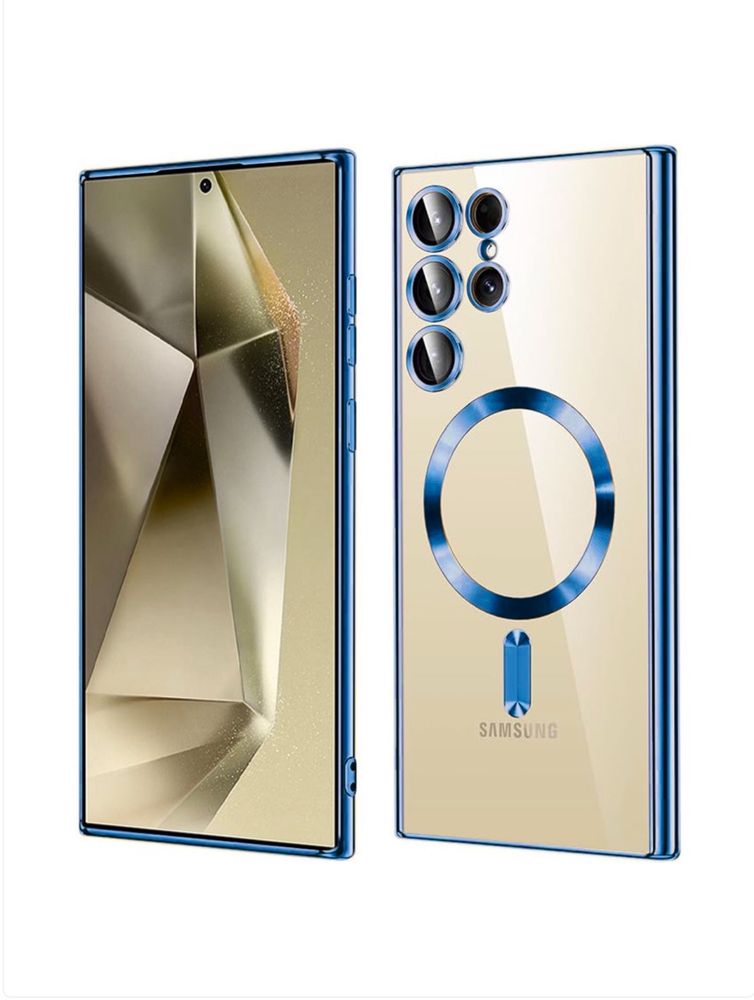 Samsung S22/S23/S24/S25 PLUS ULTRA Husa Wireless Charge Silicon Camera