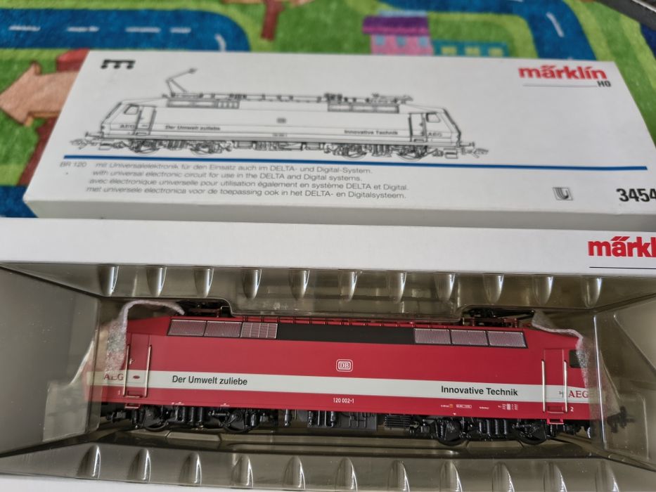 Locomotiva trenuleț marklin 3454 AC full box