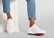 **OFERTĂ** Adidasi-sneakers low Christian Louboutin "Junior Spikes"
