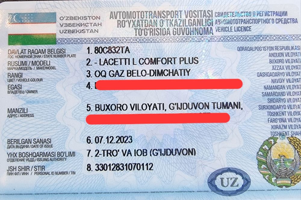 Ласетти комфорт плюс механика 2022 йил