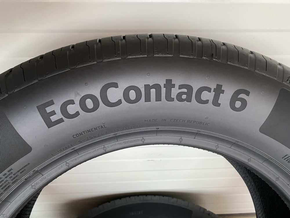 2 бр летни гуми 225/60/17 H/Continental Eco Contact 6/dot1422/6,5мм