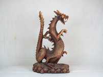Sculptura spectaculoasa Bali Dragon