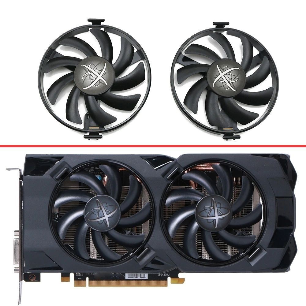 Кулер для видеокарты XFX RX470 RX480 RX570 RX580