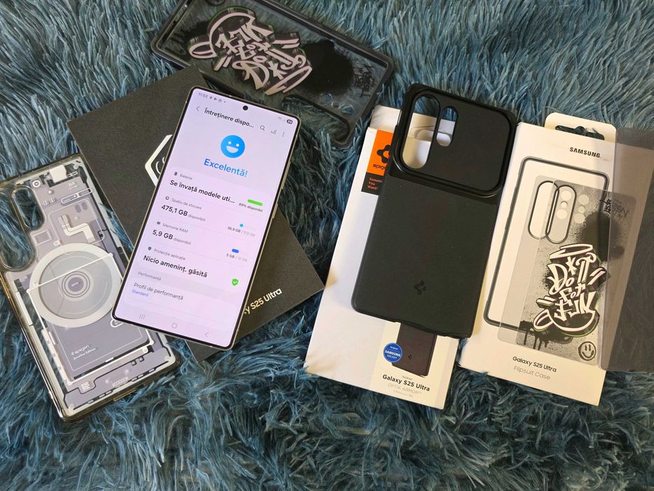 Samsung Galaxy S25 Ultra 512GB Titanium SilverBlue, factură garanție