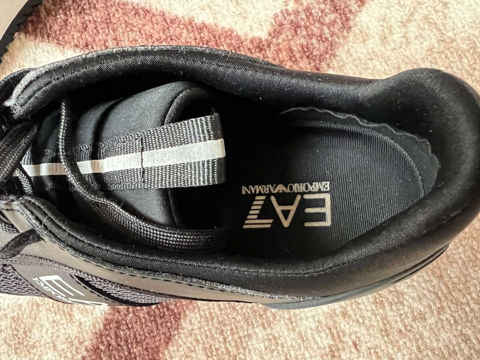 EA7 Emporio Armani Сникърси черни