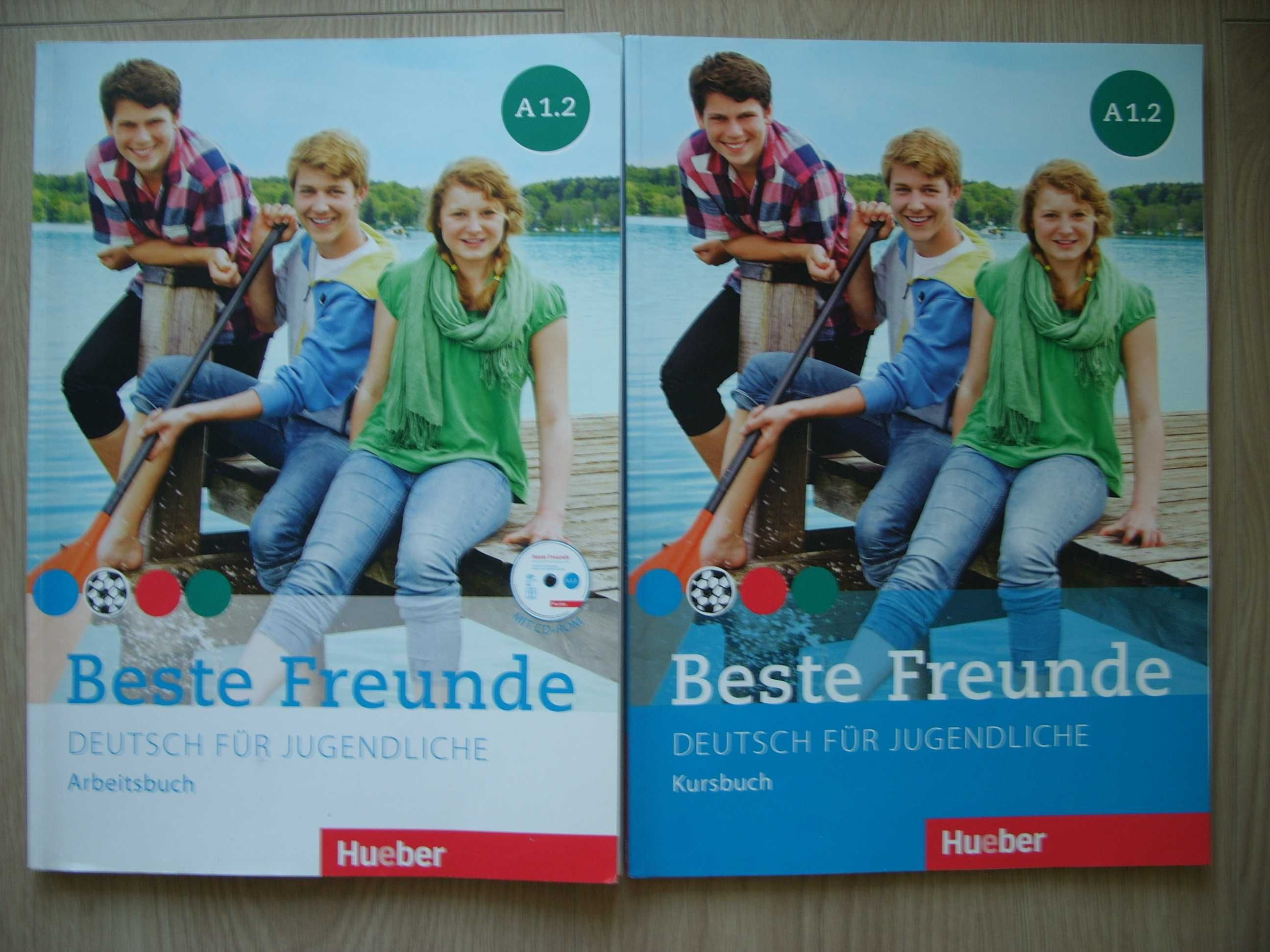 Немски език и тетрадки Beste Freunde А1.1 и А1.2 и  PRIMA А2 и B1.1