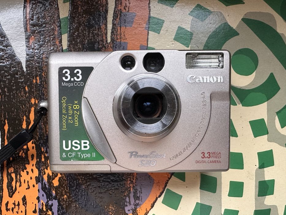 canon s20 retro digital 3,3mp