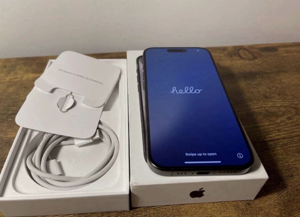 iPhone 15 Pro 128gb Black Titanium