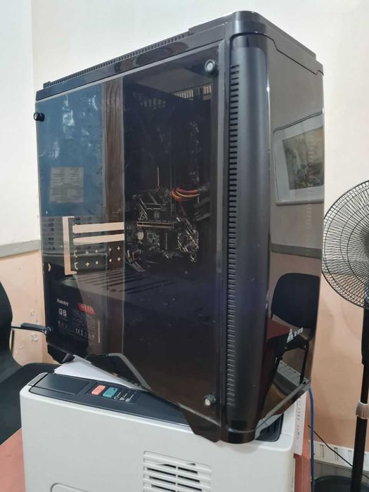 Продам кейс H610 Intel Core i7 12700f DDR4 16gb HDD 1tb Huntkey GS 550