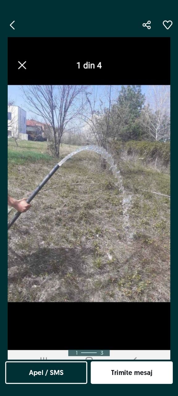Foraje puțuri apa