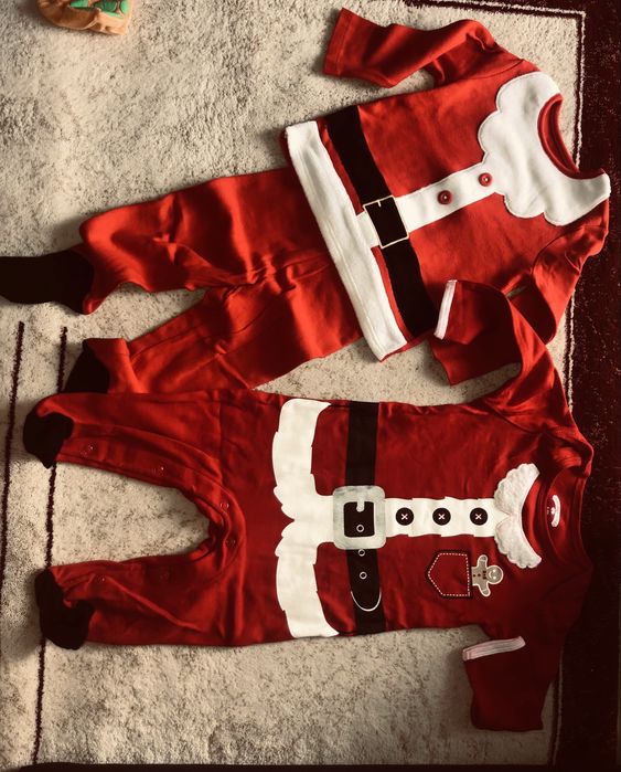 Costum Mos Craciun copii bebe